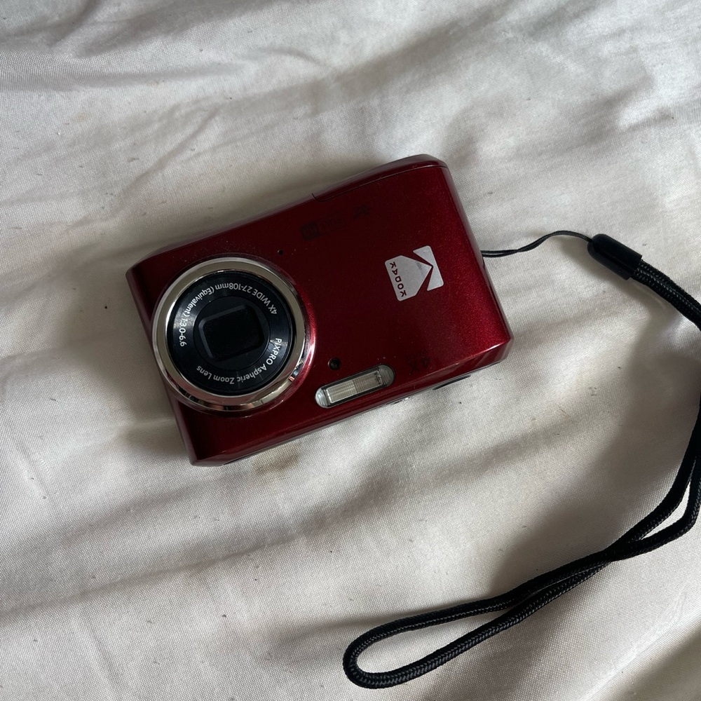 Kodak Red Digital Camera
